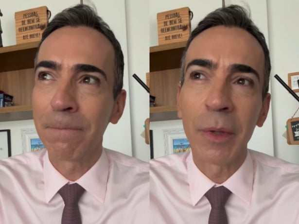 César Tralli se emociona ao relembrar a morte da melhor amiga e aconselha seguidores