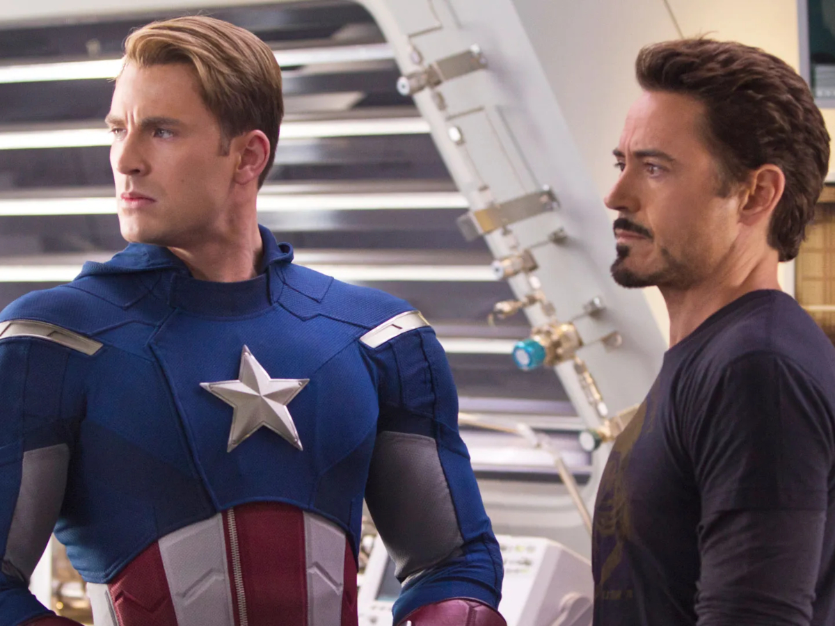 Chris Evans e Robert Downey Jr. - Foto: Divulgação