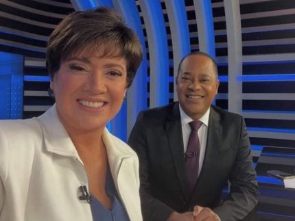 Christina Lemos e Luiz Fara Monteiro voltam à bancada do Jornal da Record