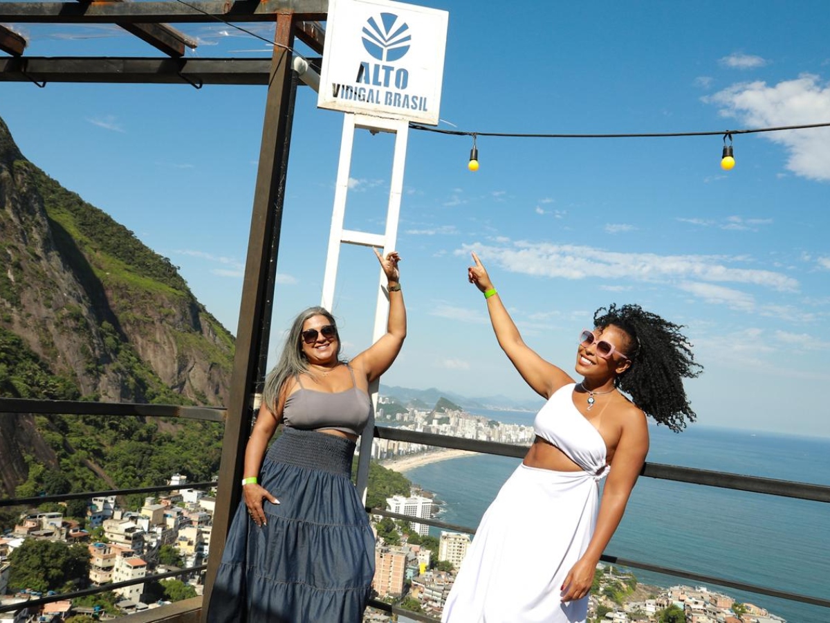 Cida Santos e Solange Iarnuou (Foto: Divulgação)