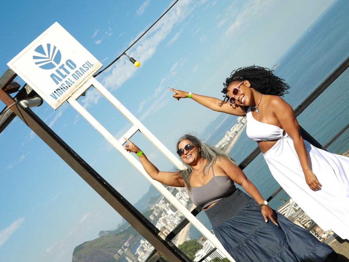 Cida Santos e Solange Iarnuou (Foto: Divulgação)