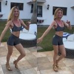 Cíntia Dicker mostra samba no pé durante treinos para o Carnaval: “Tem entrega”