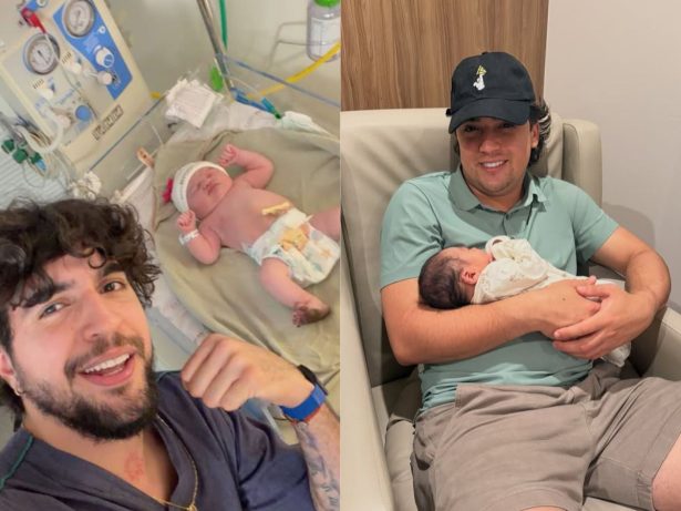 “Namorado da Zuza”: Nattan celebra o nascimento do filho de Natanzinho Lima