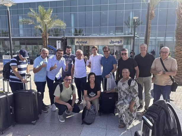 Comitiva brasileira embarca para o Brasil após deixar Israel em meio ao conflito
