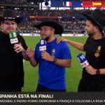 CazéTV atinge 24,2 milhões de espectadores com França x Espanha e volta a bater recorde