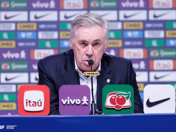 Neymar em baixa e testes no ataque: certezas e dúvidas de Ancelotti na convocação de hoje