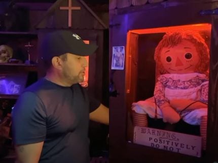 Assombração ou acaso? Investigador paranormal morre em turnê com Annabelle original