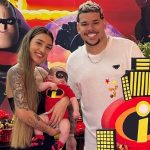 Trégua? Bia Miranda e DJ Buarque se reencontram em mesversário do filho