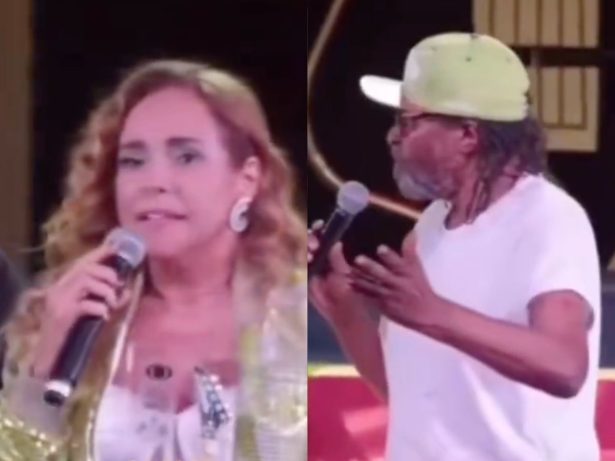 Daniela Mercury insinua que Edson Gomes bate na mulher e ele rebate: “Tem que ter prova”