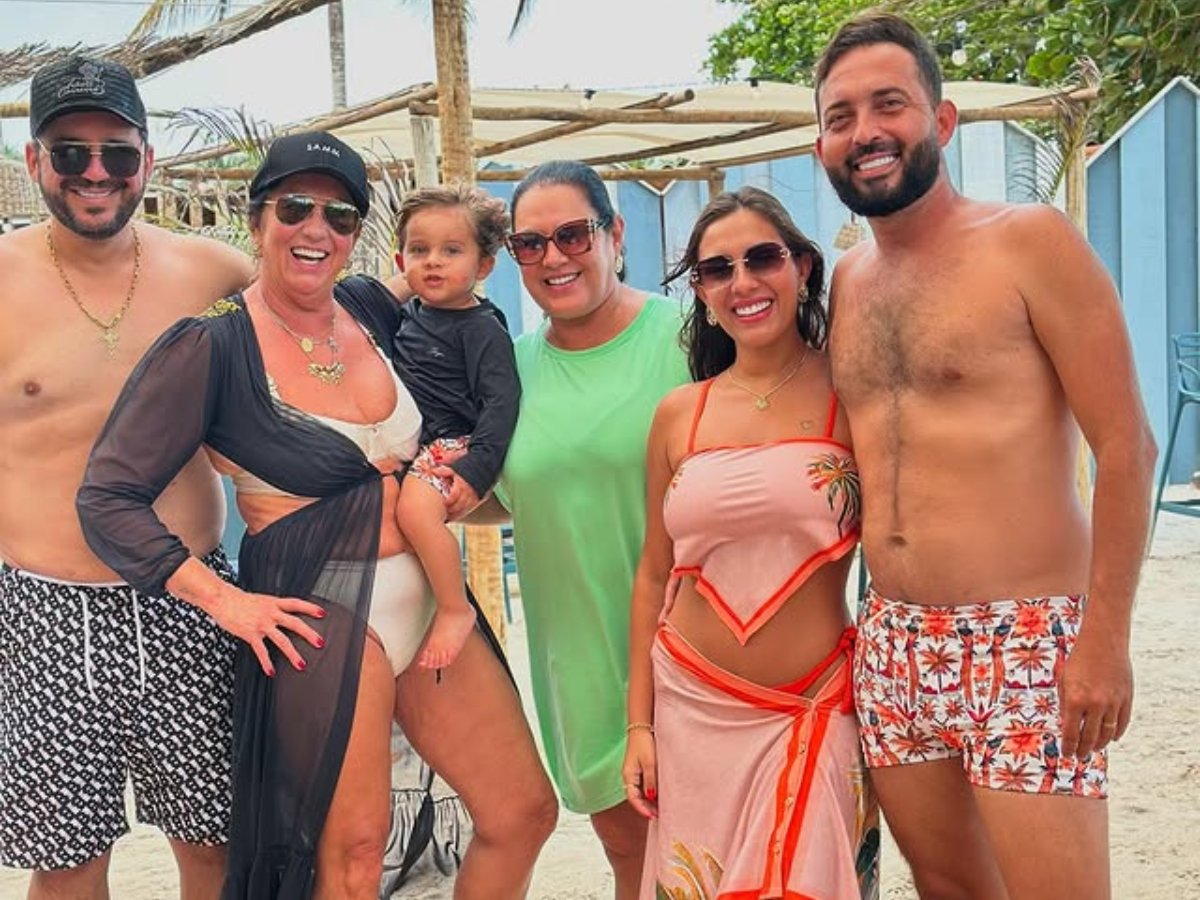 Danilo Nascimento, Margareth Serrão e William Gusmão - Foto: Reprodução/Instagram