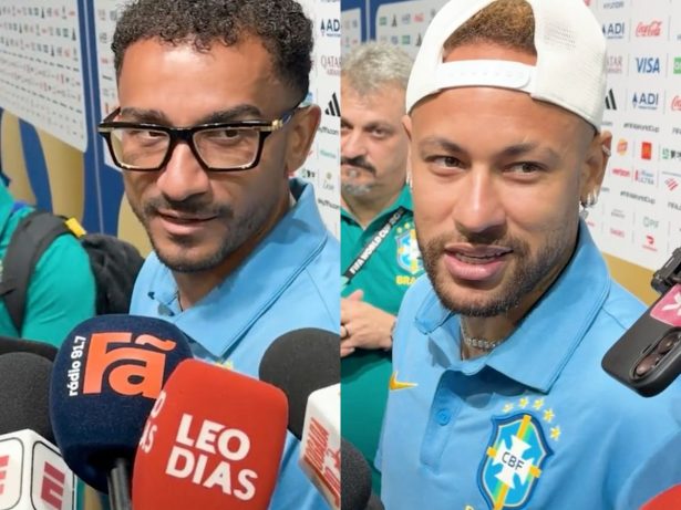 Danilo celebra estreia de Neymar na Copa: “O grupo está satisfeito”