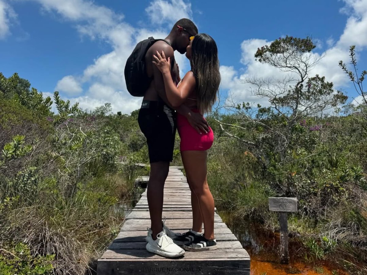 Davi Brito e Adriana Paula - Foto: Reprodução/Instagram
