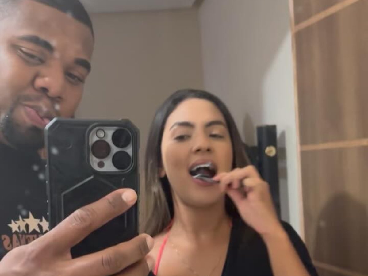 Davi Brito e Adriana Paula - Foto: Reprodução/Instagram
