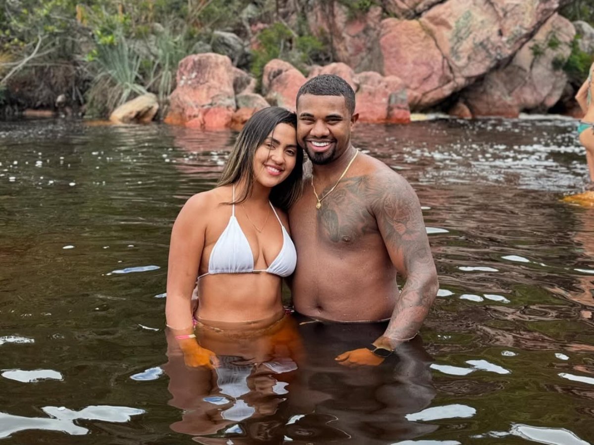 Davi Brito e Adriana Paula - Foto: Reprodução/Instagram
