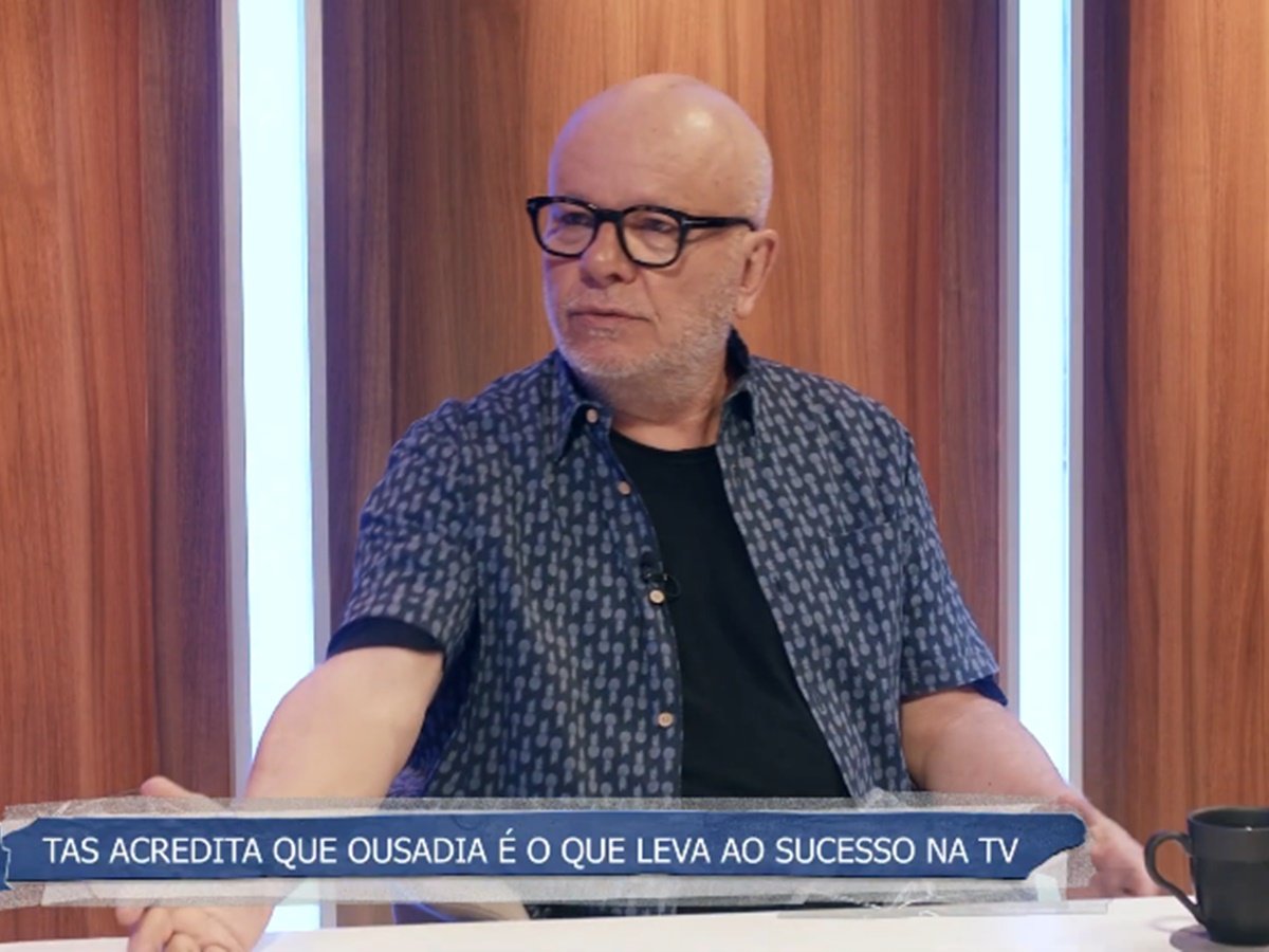 Marcelo Tas em entrevista ao Programa Flávio Ricco, da LeoDias TV / Imagem: LeoDias TV 