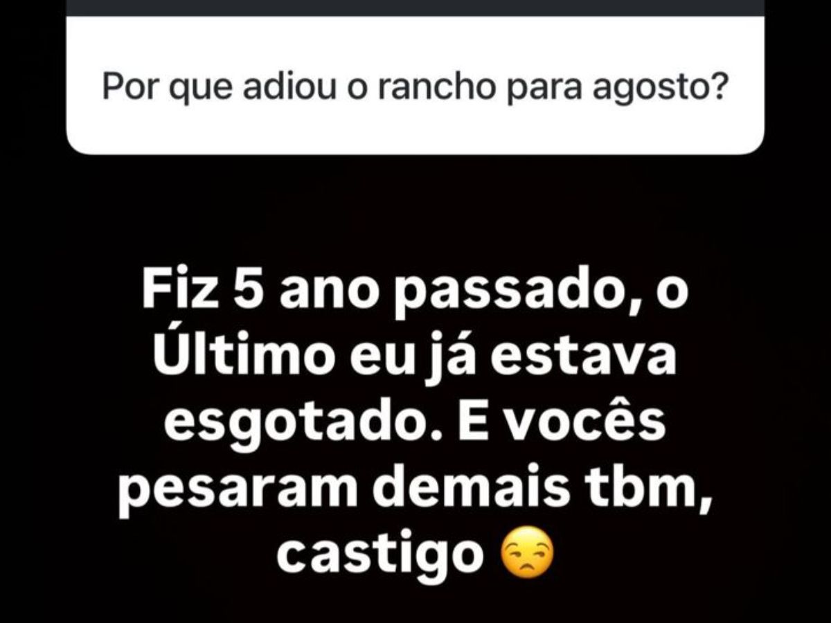 Reprodução / Instagram Reprodução / Instagram