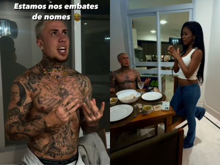 MC Daniel e Lorena entram em embate para decidir nome do 1º filho