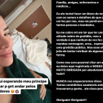 Após Rodrigão retirar tumor, Adriana Sant’Anna agradece apoio: “Estamos alegres e gratos”