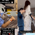 Boa notícia! Vera Viel aparece andando após cirurgia para retirada de tumor raro