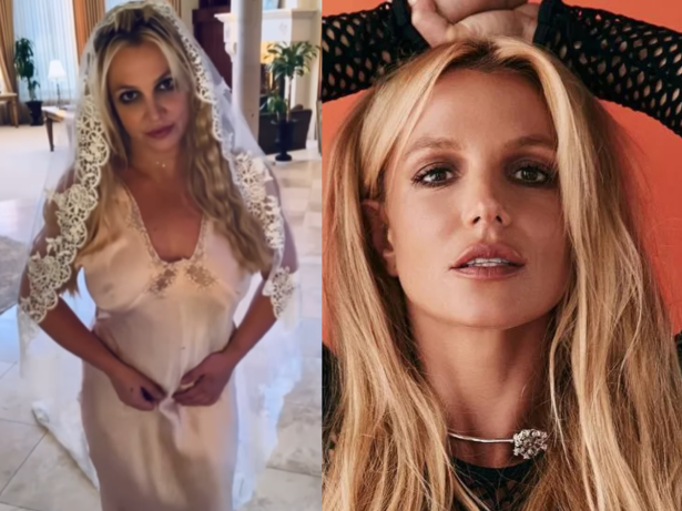 Britney Spears diz “sim” e se casa com ela mesma: “A coisa mais brilhante que já fiz”