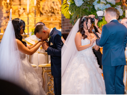 Casados! João Gomes e Ary Mirelle celebram o amor com um beijo após dizerem “sim”