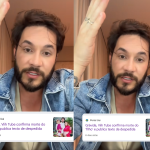 Eliezer se pronuncia após fake news sobre gravidez de Viih Tube: “Vontade de chorar”