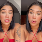 Mulher da banheira rebate Matheus após ele dizer que ela está atrás de fama