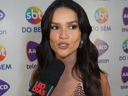 Juliette celebra oportunidade de contribuir com o Teleton 2024: “Muito feliz”