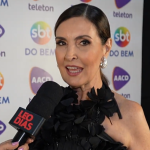 Fátima Bernardes comemora estreia presencial no Teleton: “Estamos ajudando muita gente”