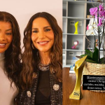 Ivete envia flores e troféu a Ludmilla após esquecer de agradecê-la em discurso