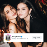 A paz reinou! Hailey Bieber surpreende ao curtir anúncio de noivado de Selena Gomez