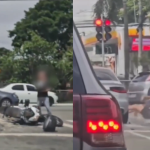 Motorista atropela assaltantes e impede roubo de moto em São Paulo. Assista!