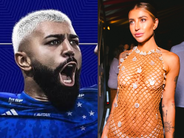 Gabigol curte Réveillon com modelo em meio à reconciliação com Rafaella