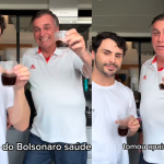 Jair Bolsonaro ensina a fazer café coado e dispara: “Tomou, apaixonou”