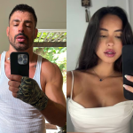 Cauã Reymond é visto em clima de romance com ex-participante de reality