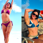 Carol Castro transforma tatuagem na barriga e exibe resultado. Veja!