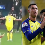 Cristiano Ronaldo se irrita e dá chilique contra árbitro após expulsão de companheiro