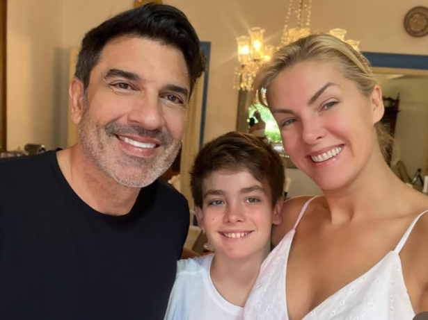 Ana Hickmann mostra comemoração de aniversário com Edu Guedes: “Melhor da minha vida”