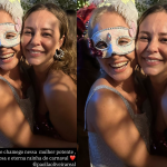 Angélica curte “ressaca de Carnaval” com Paolla Oliveira: “Eterna rainha”