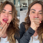 Luciana Gimenez faz exercício para tratar corda vocal, paralisada desde a cirurgia