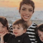 Mãe de três, Fabi Justus diz que filhos a fortaleceram contra o câncer: “Salvaram”