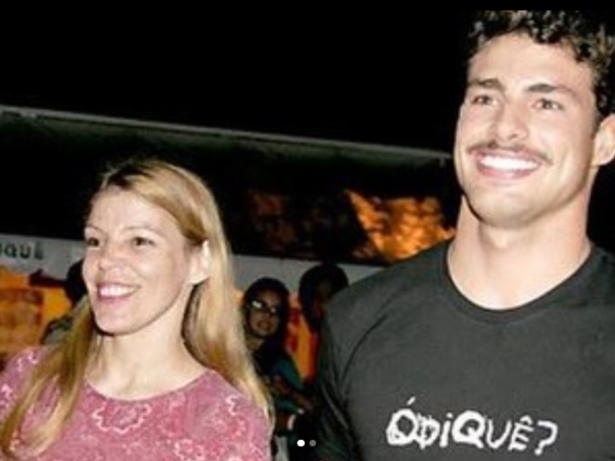 Cauã Reymond homenageia mãe falecida e Alinne Moraes reage: “Saudade dela”
