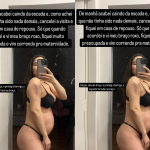 Grávida, Raissa Barbosa cai da escada e vai à emergência do hospital: “Preocupada”
