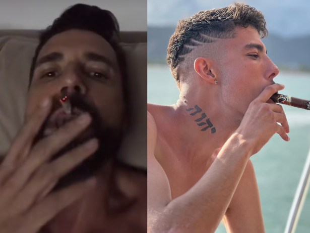 Filho rebate acusação de Latino e expõe vídeo do cantor fumando: “Exemplo de pai”