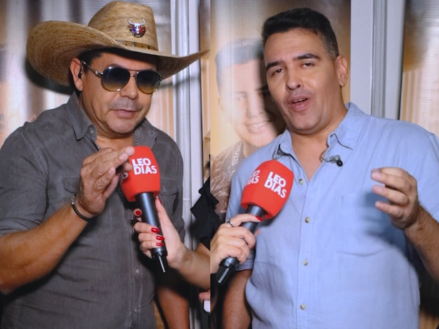 Fabrício e Henrique contam novidades da carreira no encerramento Pecuária de Goiânia