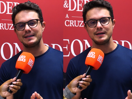 Deive Leonardo compartilha mensagem de fé com público do portal LeoDias