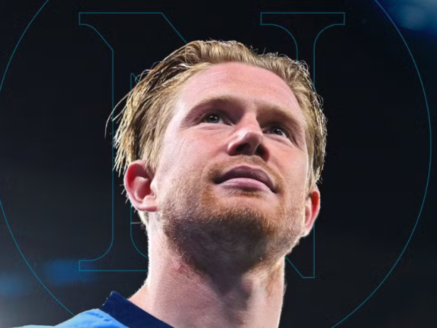 Kevin De Bruyne assina com o Napoli por duas temporadas após saída do City