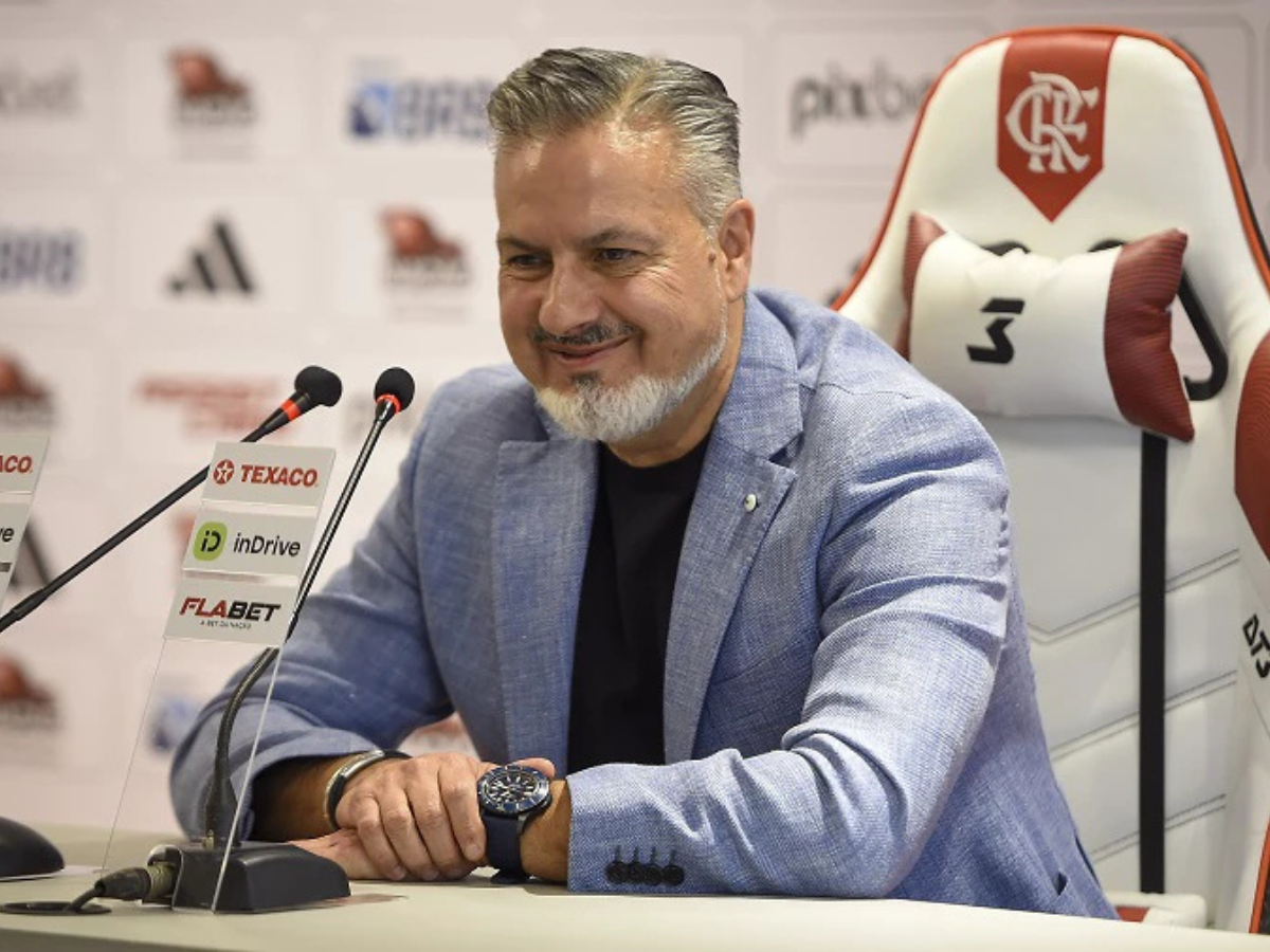 José Boto, diretor de futebol do Flamengo/Reprodução