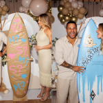 Italo Ferreira revela sexo do 1º filho e divulga nome do bebê em prancha de surf