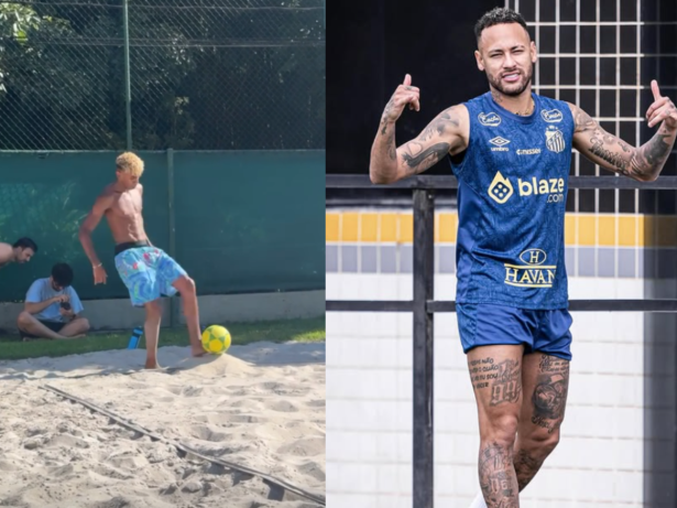 Ídolo e fã: Neymar recebe Lamine Yamal em casa durante férias no Brasil